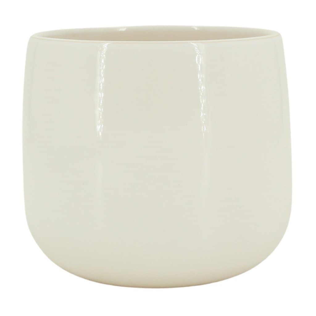 Vaso Cachepot Cerâmica Holandês - Bretagne Branco
