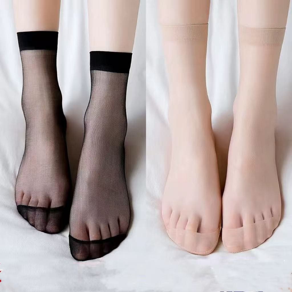 Kit 10 Pares Meia Fina Tornozelo Amorarma Tamanho 35-40 Soquete