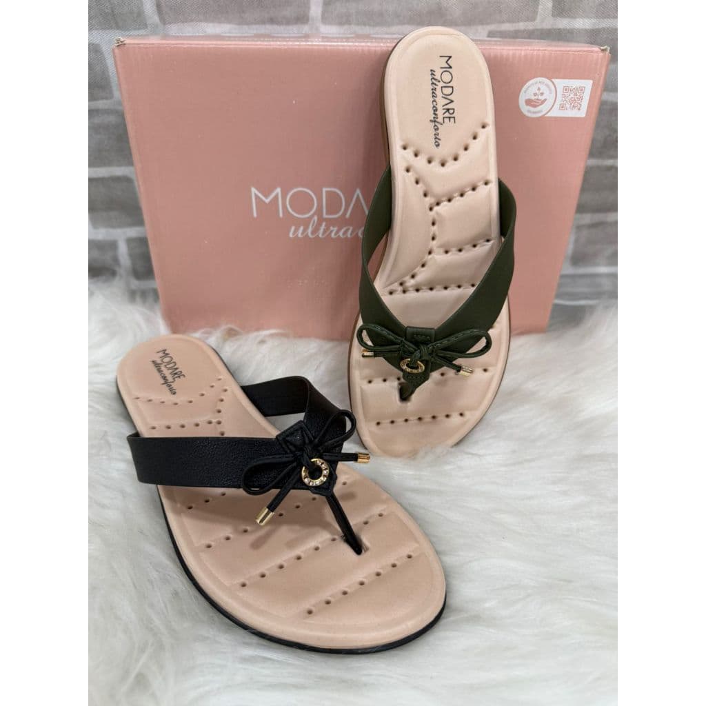 Chinelo Ortopédico Modare Feminino Esporão Massageador Macio Amortecedor Sandália Fascite