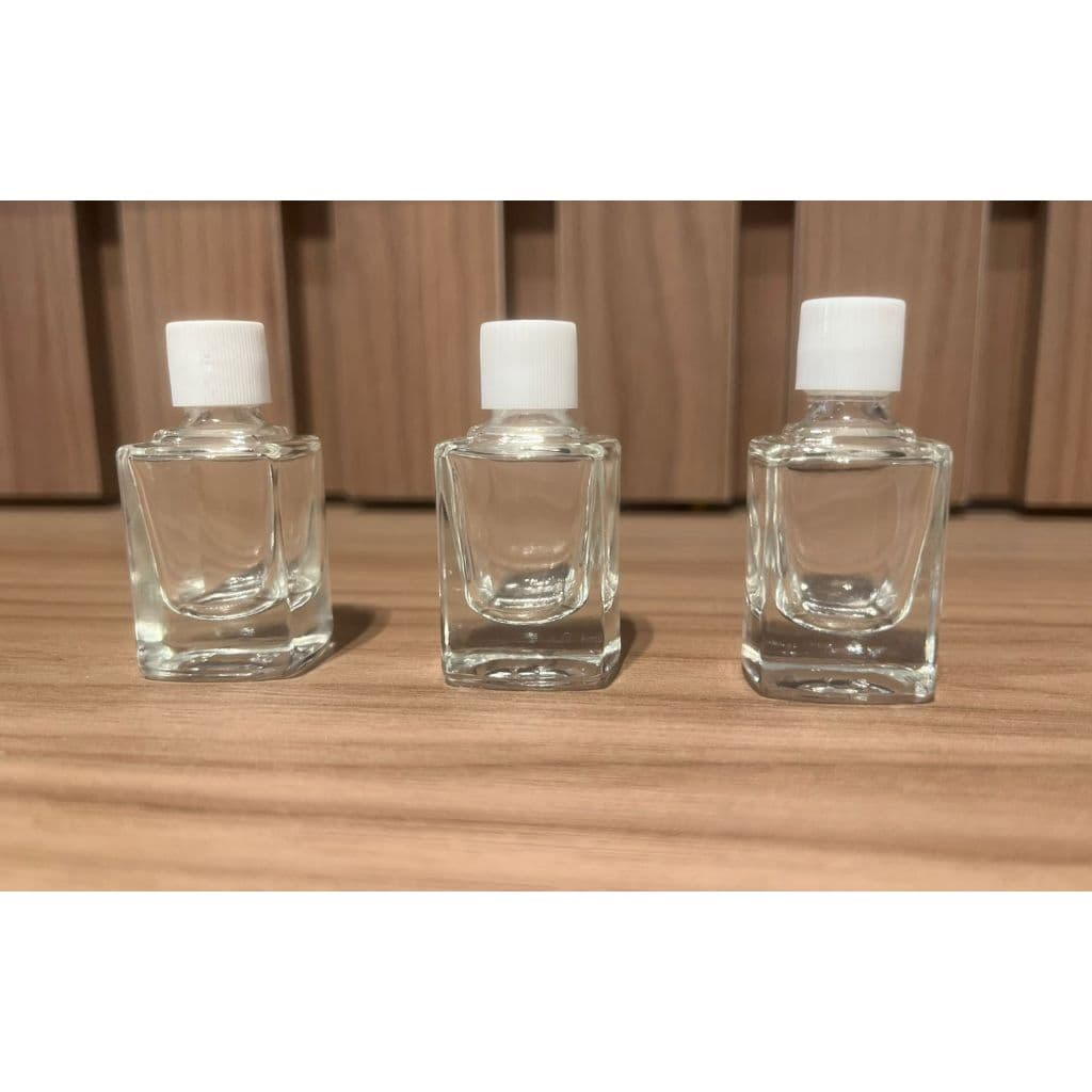 Combo  10 Frascos de Vidro 10ml C/ Tampa Amostra De Perfume