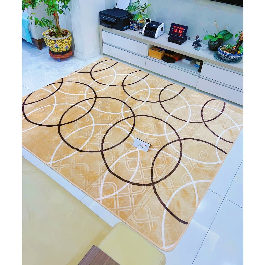 Tapete 1,00x1,40metro Grosso Grande Sala E Quarto Varias Tamanhos E Cores Geometrico Antiderrapante