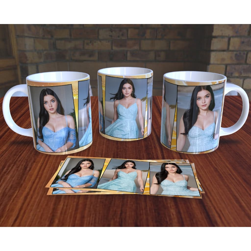 Xicara/Caneca Porcelana 325 ML Personalizada com Foto, Times de Futebol, Frases e Muito Mais
