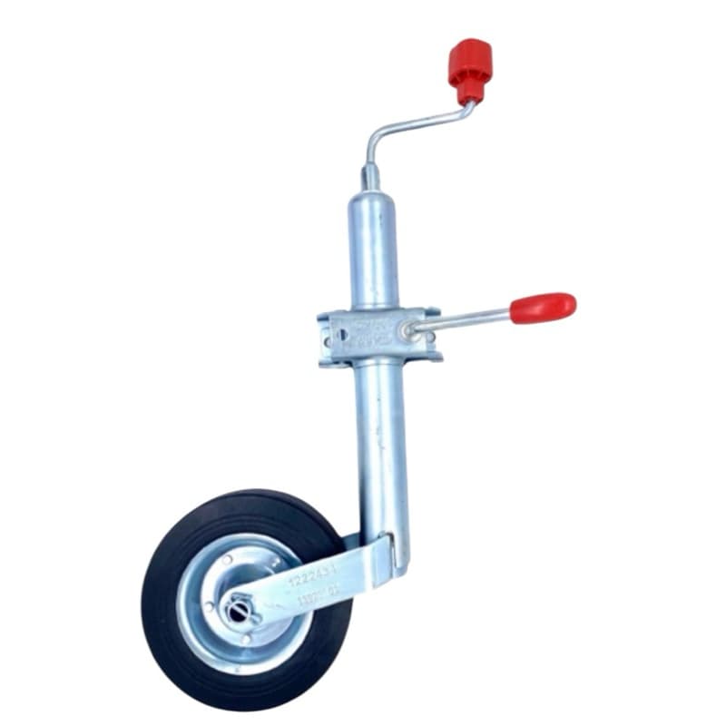 Pedestal Bequilha Com Roda 150kg Reboque Carretinha Carreta Engate Barco