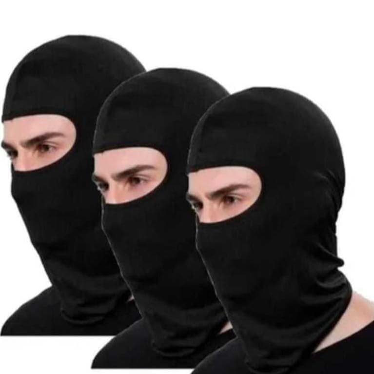 O MELHOR KIT 3 TOUCAS NINJA BALACLAVA COM PROTEÇÃO FRIO E CALOR COSTURA REFORÇADA PARA MOTOBOY CICLISTA PESCARIA