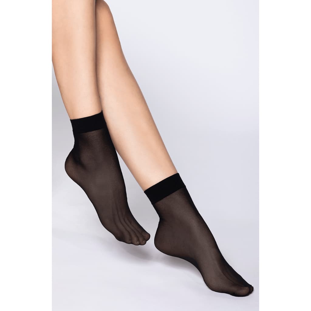 Kit 6 Pares De Meias Soquete Fina Fio 20 Loba 5530