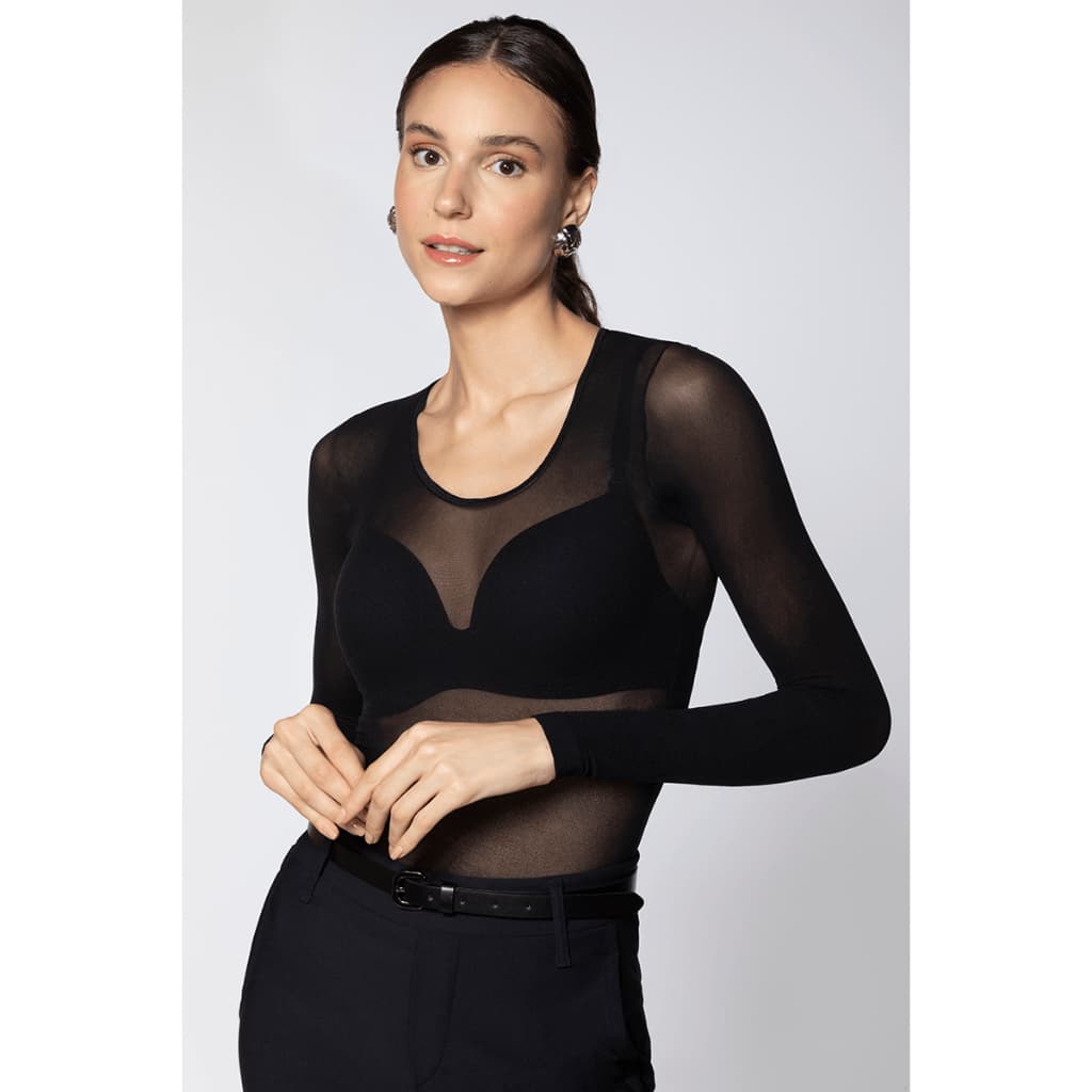 Blusa Segunda Pele Manga Longa Fio 40 Loba 800