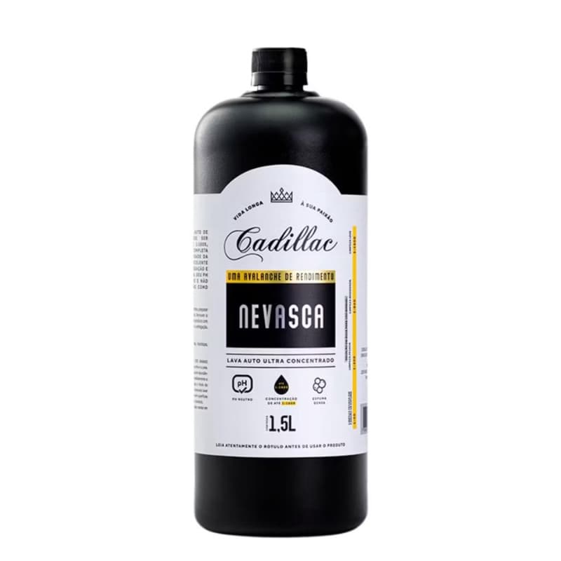 Nevasca Shampoo Automotivo Concentrado 1,5l Cadillac