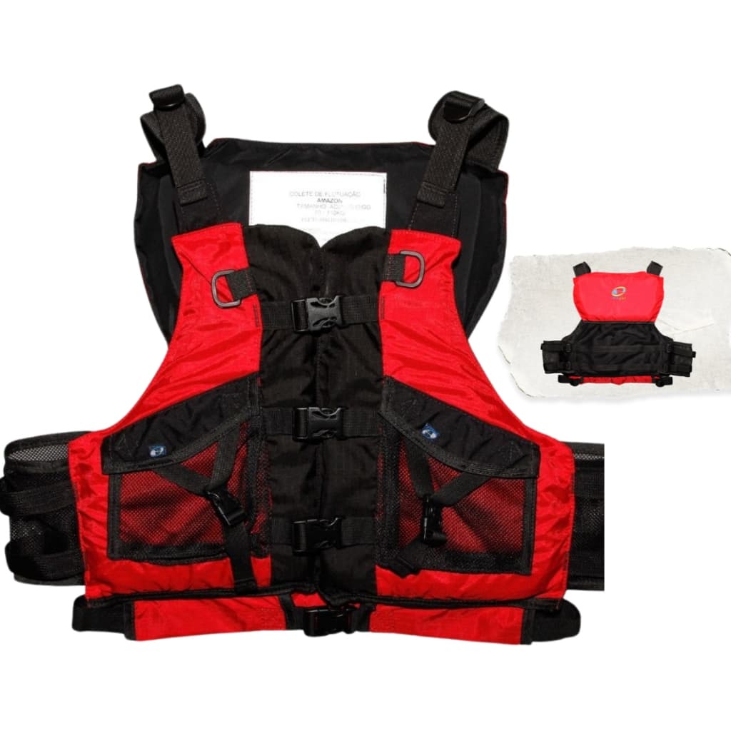 Colete Amazon Hidro2 - G/GG - Vermelho