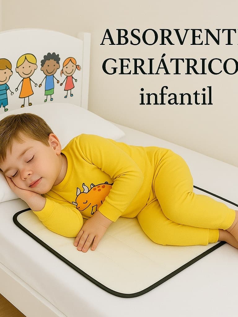 Protetor em camada para colchão absorvente, Protetor de Colchão Intenso Absorvente, 01 UNIDADE
