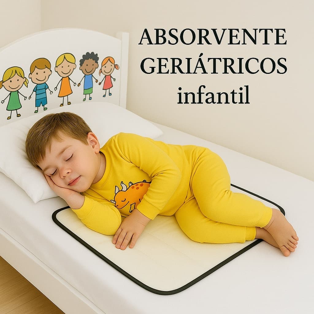 Protetor em camada para colchão absorvente, Protetor de Colchão Intenso Absorvente, 01 UNIDADE