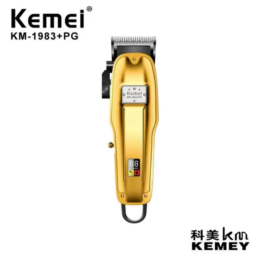Maquina de Corta Cabelo Profissional kemei KM-1983+PG