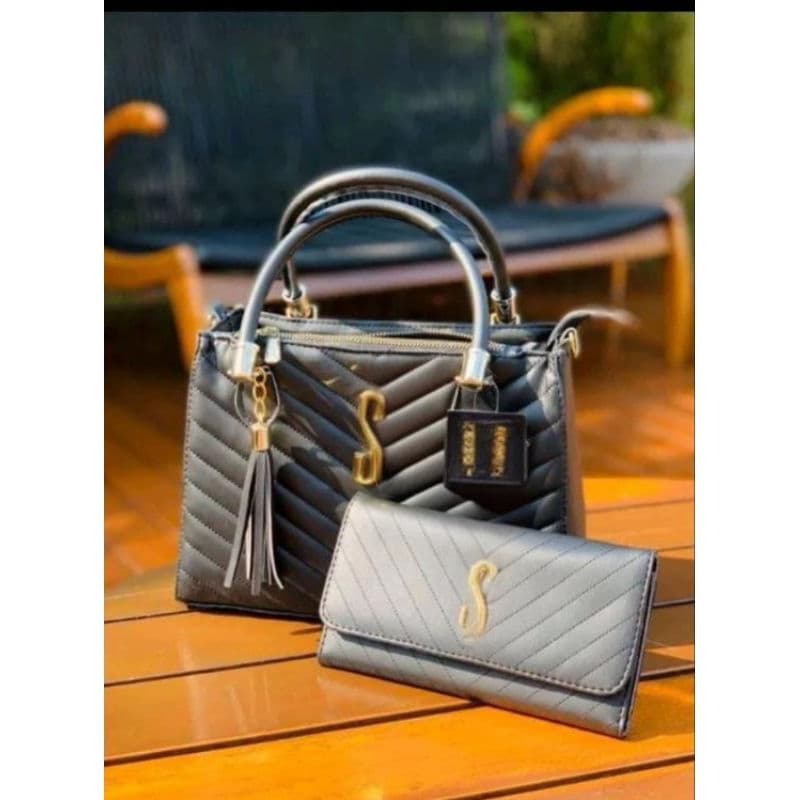 kit bolsas Lorena stylo e praticidade acompanha alça