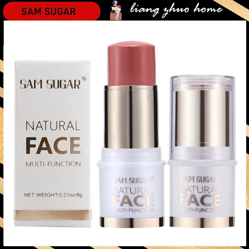 SAM SUGAR Destaque À Prova D'água & Bronzer Blusher Stick Destacadores Glitter Nose Shadow Blush Corretor De Sombra Cosm