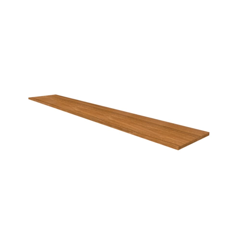 Prateleira Freijó Flutuante 110x15 30mm 100% MDF + Suporte