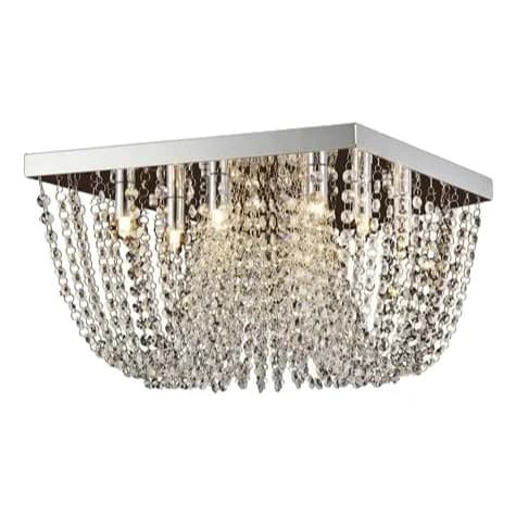 Iluminaria Cristal Seine Quadrada