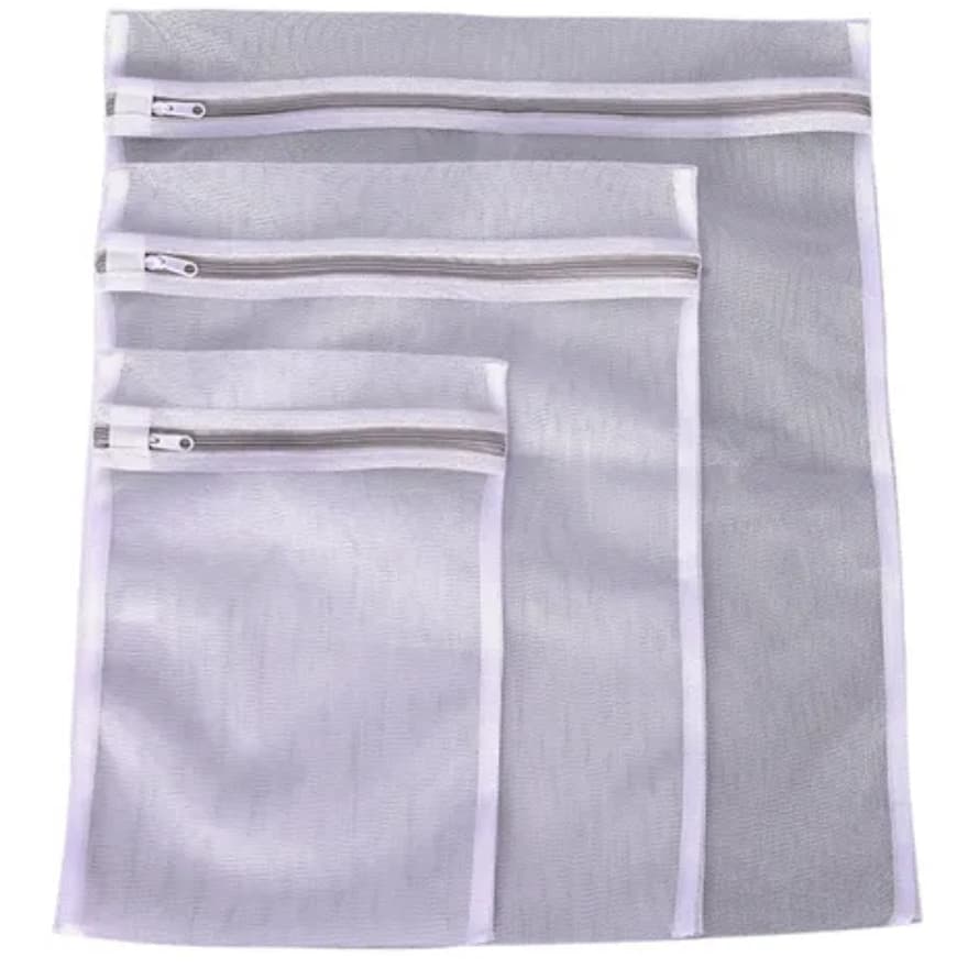 Conjunto De 3 Sacos Pmg Para Maquina De Lavar Oikos, Organizador de Mala, saco para lavar roupa