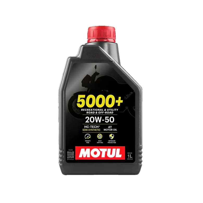 Óleo de Motor Motul 4t 5000+ 20w50 Semi-sintético