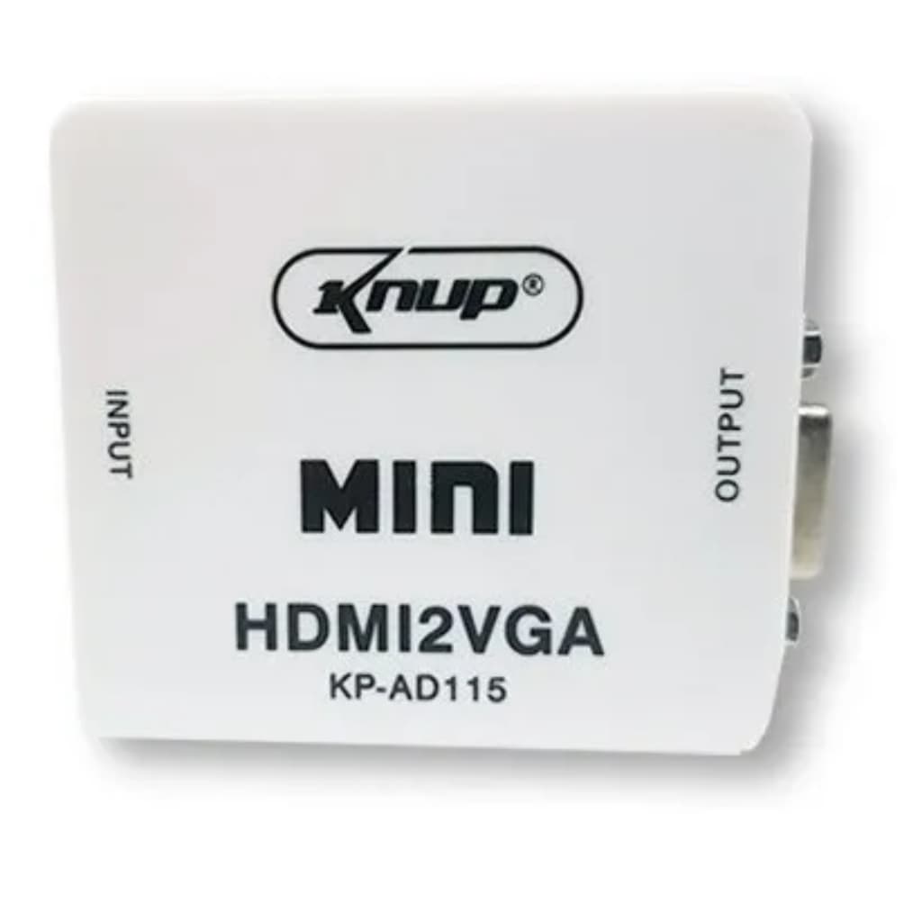 Conversor Adaptador Conversor Hdmi P Vga Audio P2 Pc Xbox Ps4 Tv Box