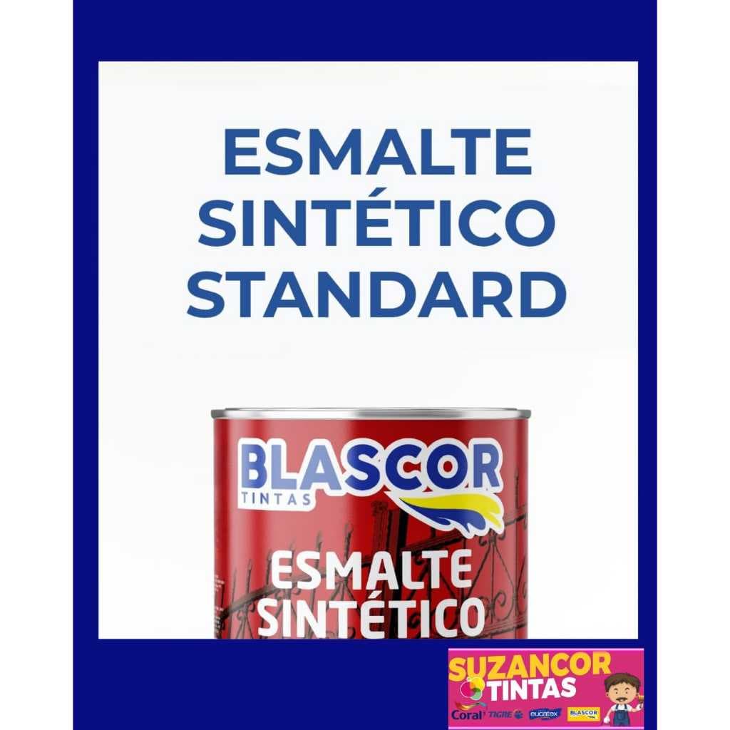 Esmalte Sintético Base Solvente 900ml Blascor Várias Cores