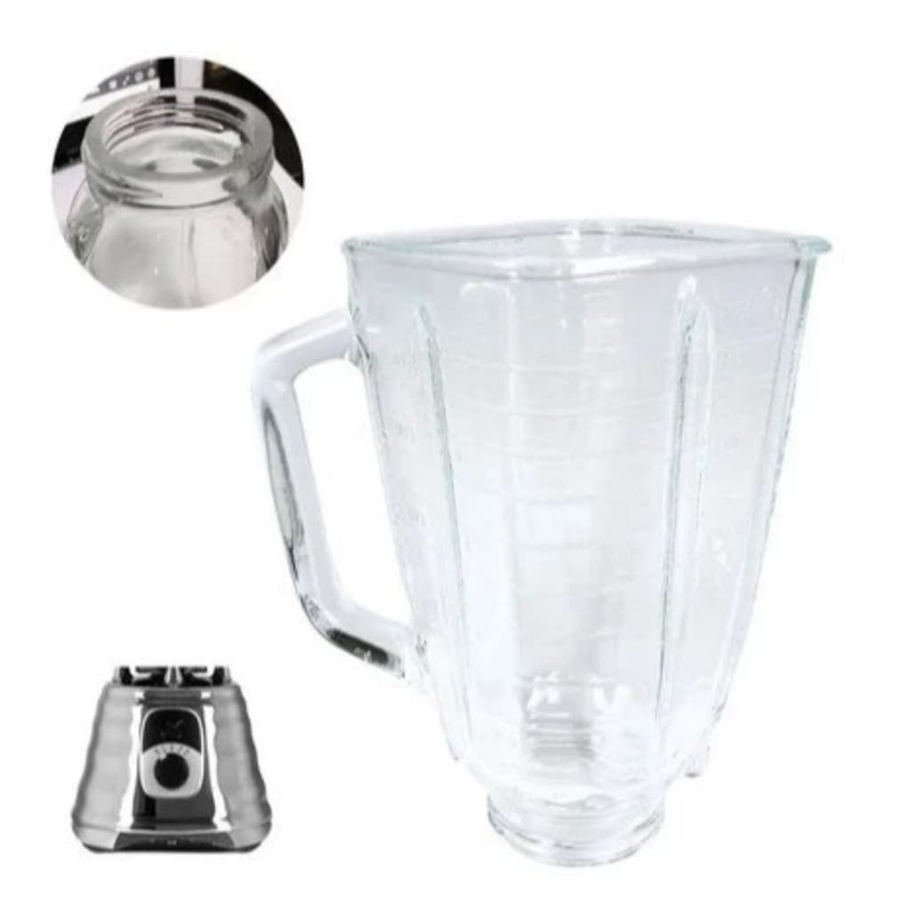 Jarra de Vidro Oster quadrado 1lt sem aba