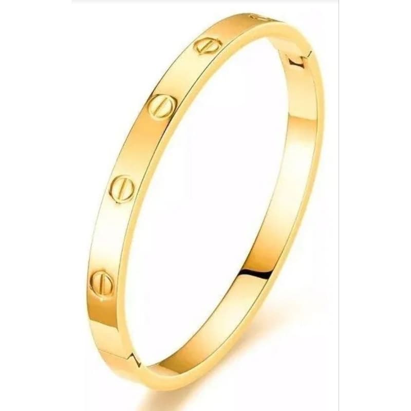 Pulseira bracelete feminino de luxo aço cirúrgico