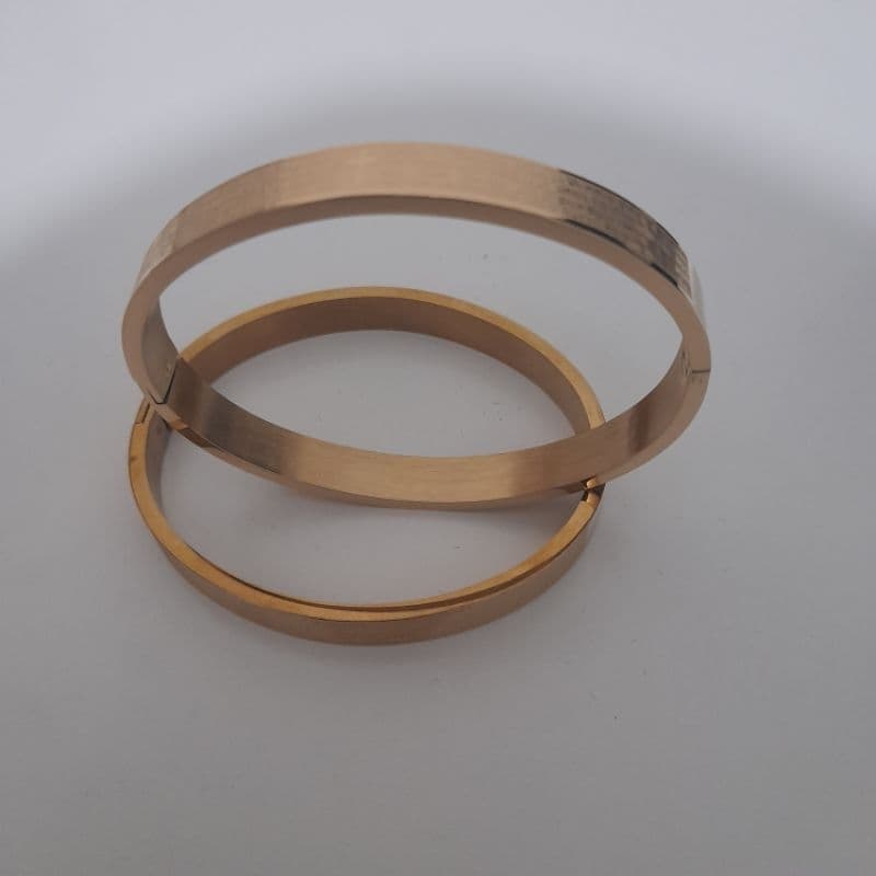 Pulseira Bracelete Pai nosso aço cirúrgico 316L