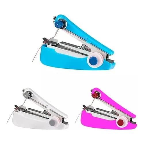 Mini Máquina Portátil  De Costura Portátil Pronta Cor Aleatória