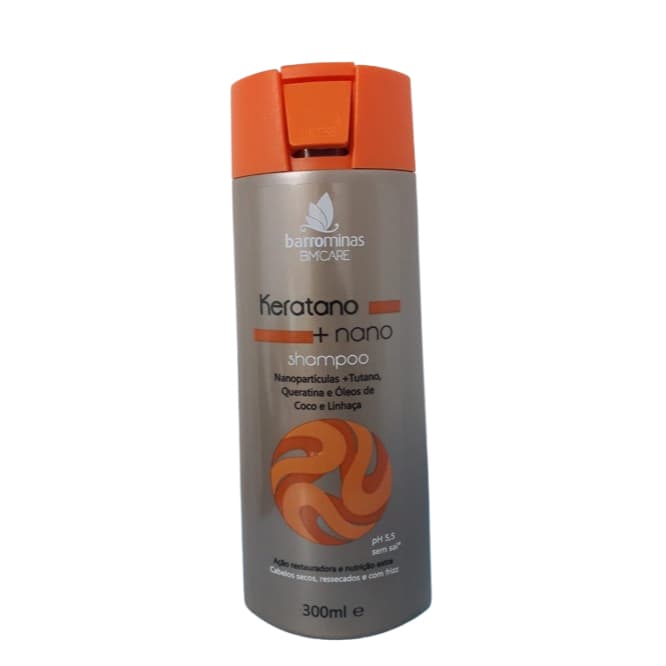 SHAMPOO KERATANO+NANO - BARRO MINAS 300ML