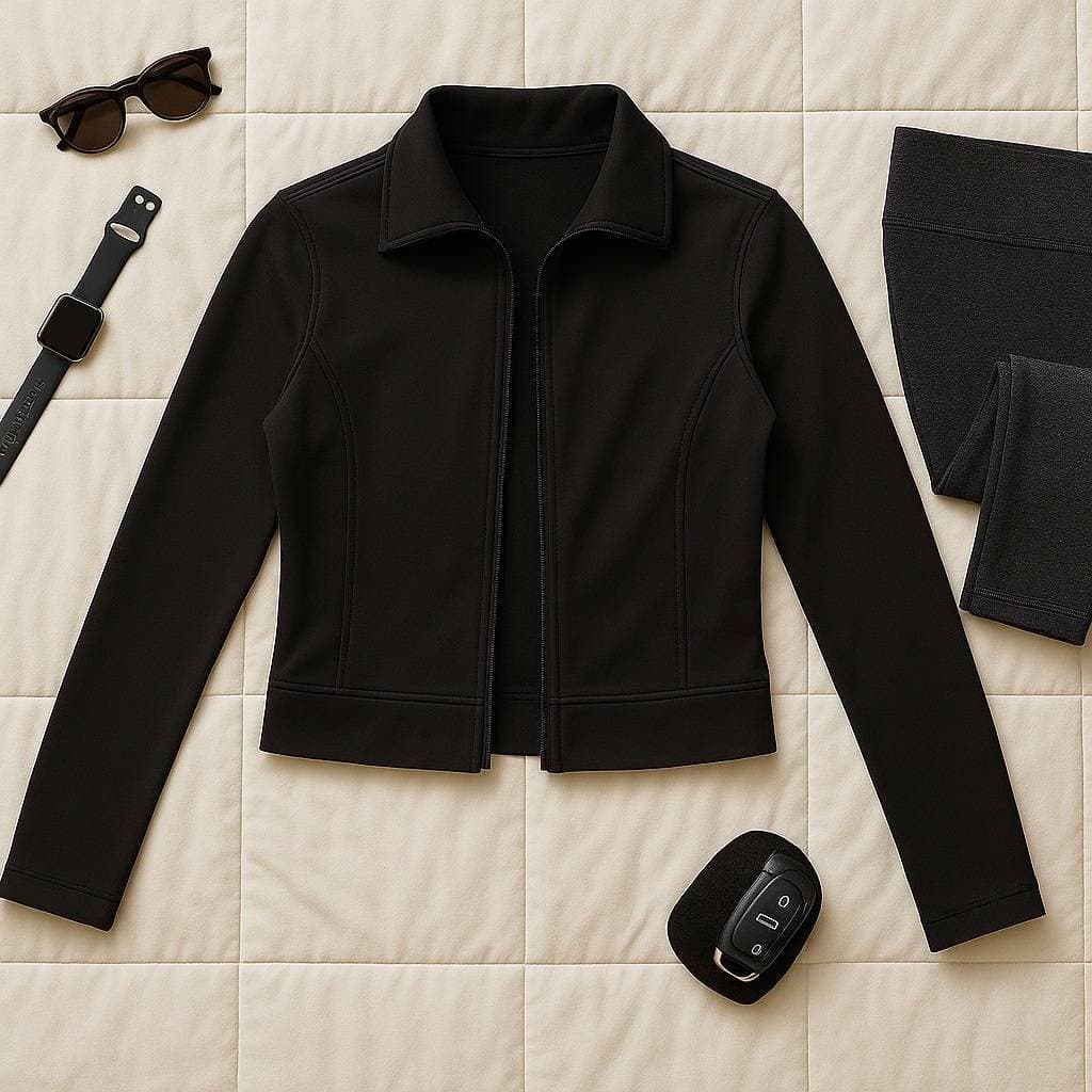 Blusa Feminina Sport Premium Zíper Catraca Forrada Quentinha e Confortável
