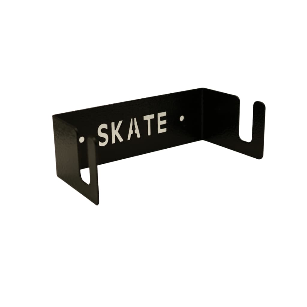 Suporte Para Skate De Parede  Em Aço Carbono Kw Parts - Cor Preto