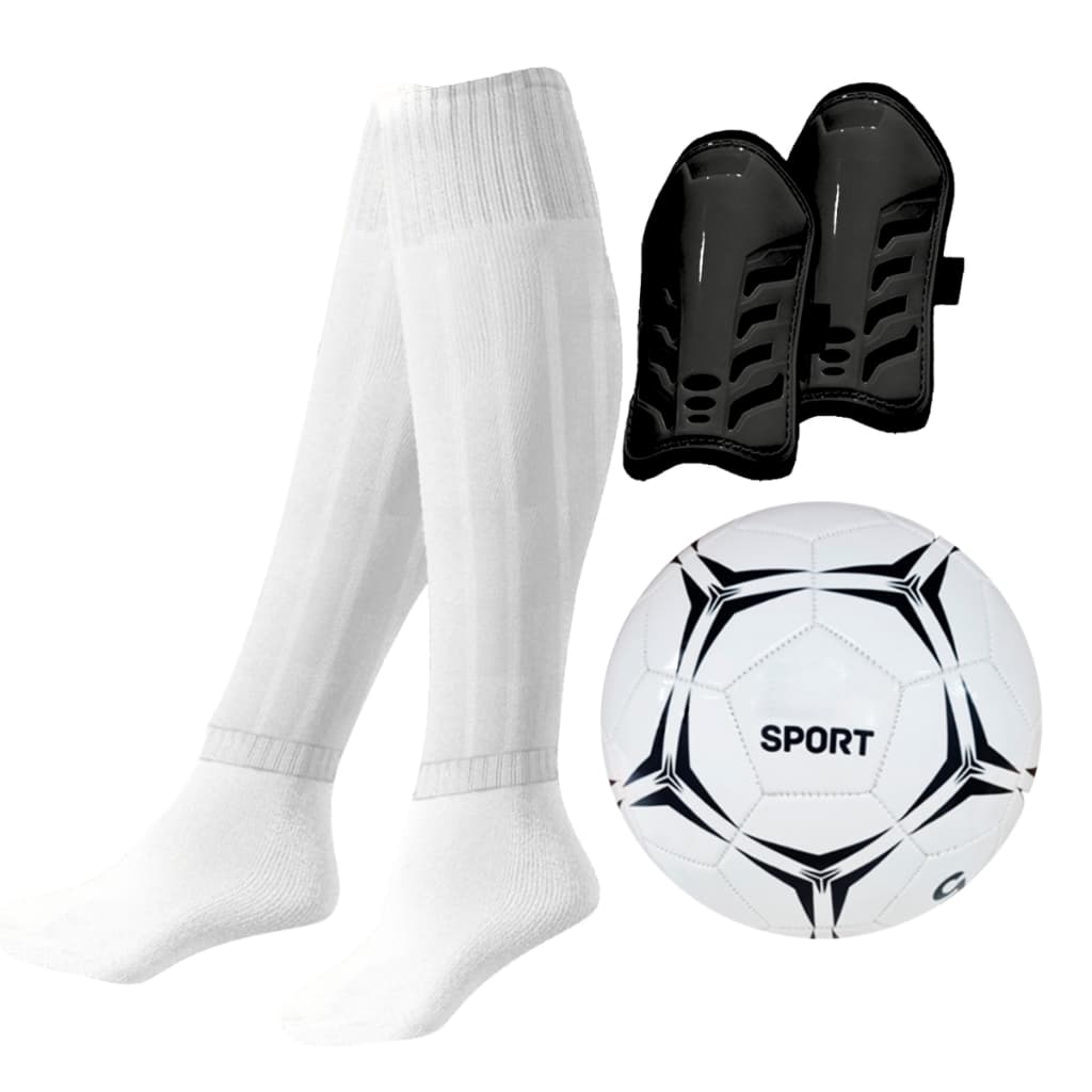 Kit Bola de Futebol + Meião Kids + Caneleira Pocket Infantil
