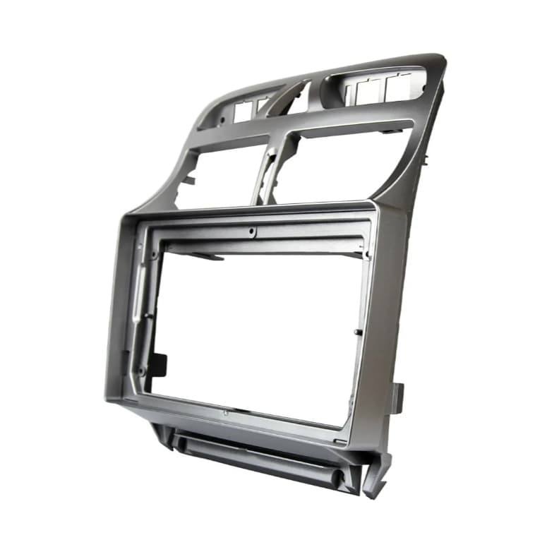 Moldura Multimidia Tela 9 Polegadas Peugeot 307 Prata
