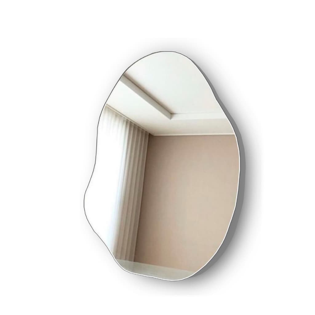 Espelho orgânico assimétrico Doug 50x35 3mm lapidado e polido