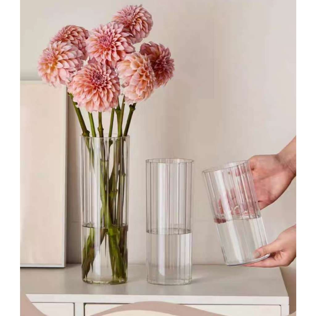 Vaso Acrílico Arranjos de Flores Plantas Para Decoração Sala Casa