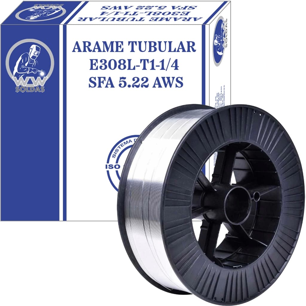 Arame Tubular De Solda Inox 308l-t1 1,2mm C/ 15kgs Wwsoldas