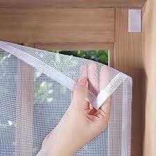 Tela Mosquiteira Mosquito Para Janela Diversos Tamanhos Velcro Anti-inseto Removivel Pernilongo