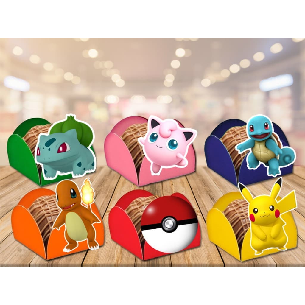 Forminhas Para Brigadeiros Pokemon - 50/100/150/200 unidades - ATENÇÃO *** LEIA A DESCRIÇÃO