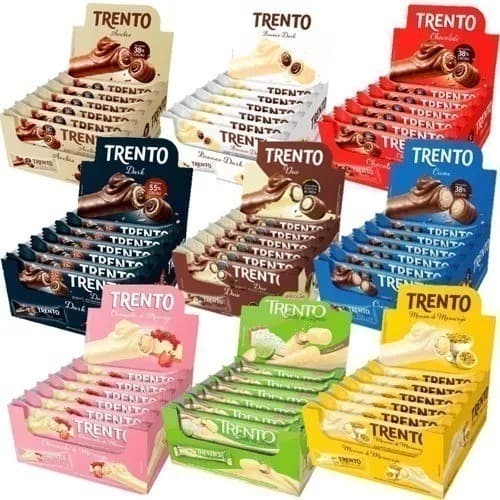Chocolate Trento Tradicional Wafer 464g c/16x29g cada