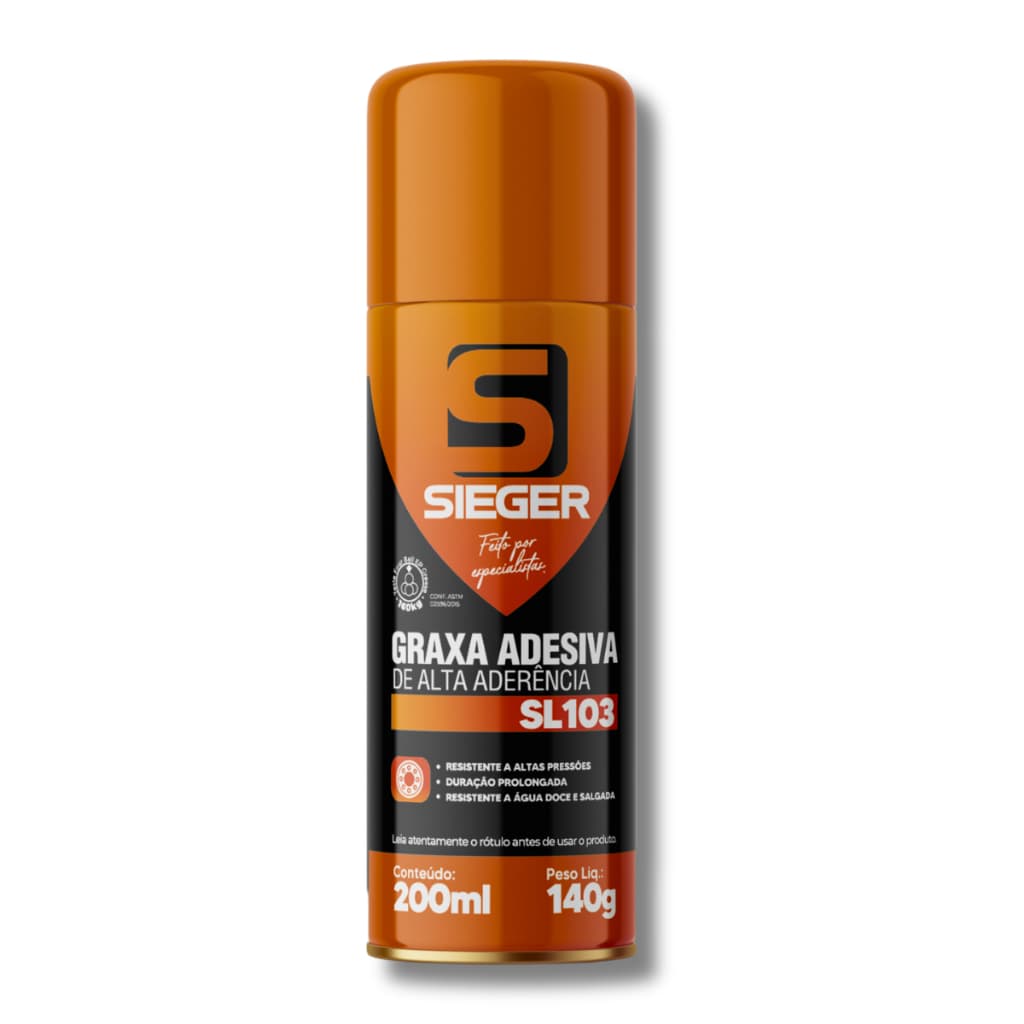 GRAXA BRANCA EM SPRAY SIEGER SL103 300ML
