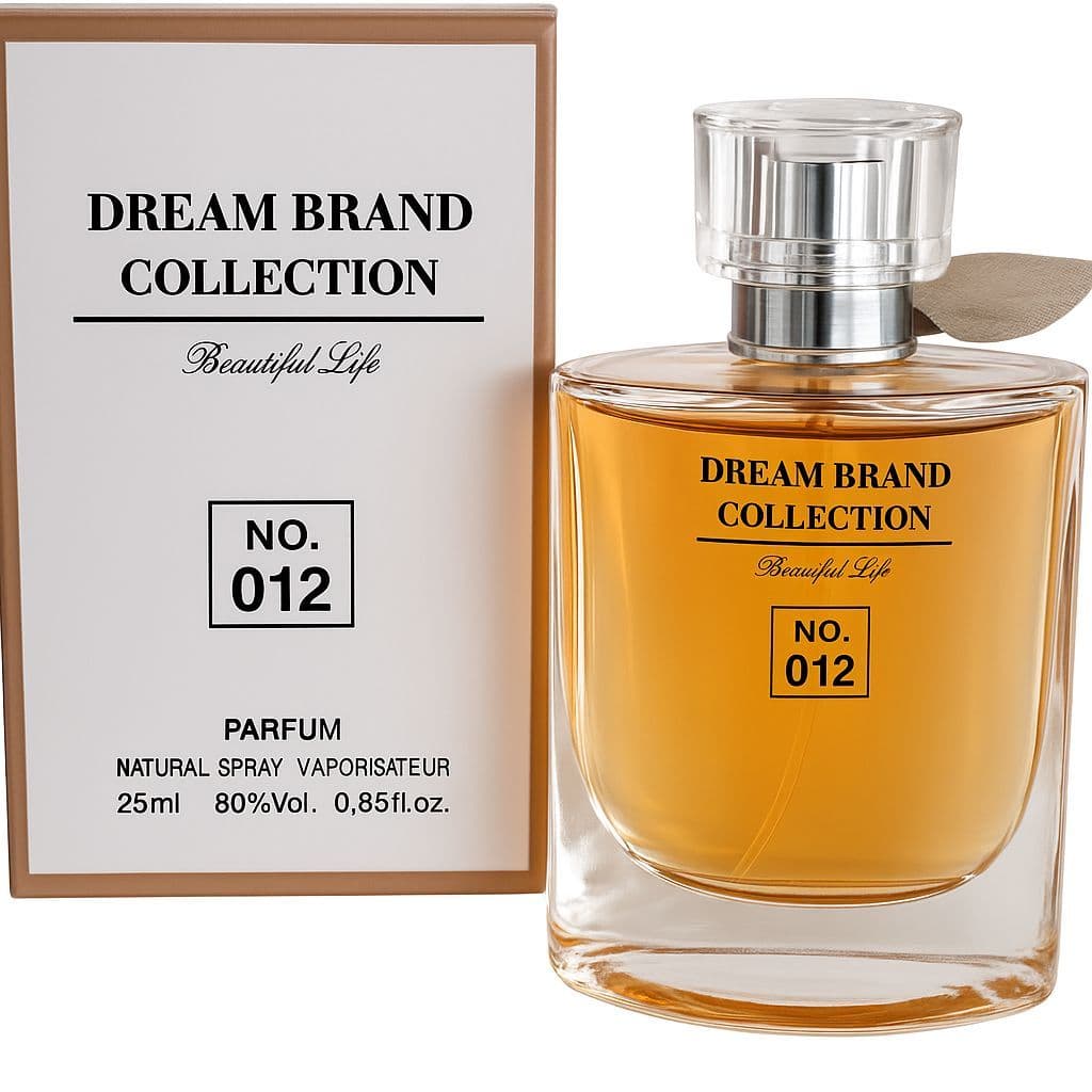 Perfume Feminino Dream Brand Collection Nº012 - Fragrância Elegante e Duradoura 25ml