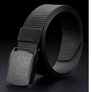 Cinto com fivela de liberação rápida, sem metal, ajustável Belts, em nylon hipoalergênico