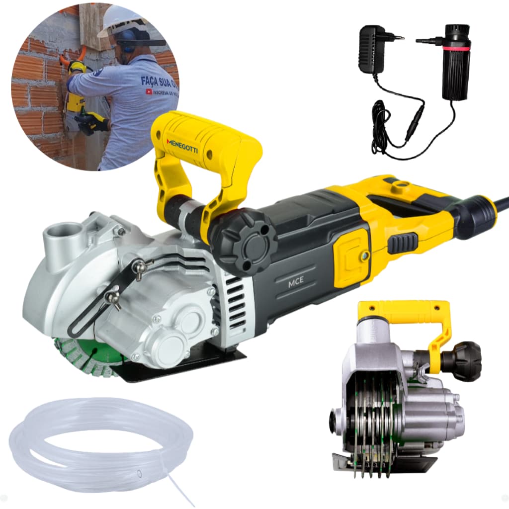 Cortadora De Parede Serra Profissional 127v/220v 2400w Menegotti Mce2400