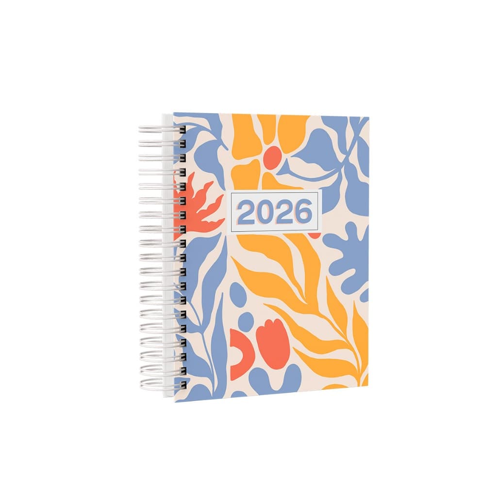 Agenda 2026 Diária Feminina Executiva 1 Dia Por Página Com Horário