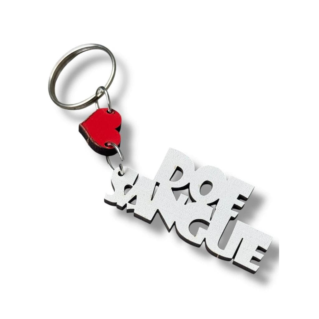 50 Chaveiros Mdf Doe Sangue Campanha Junho Vermelho