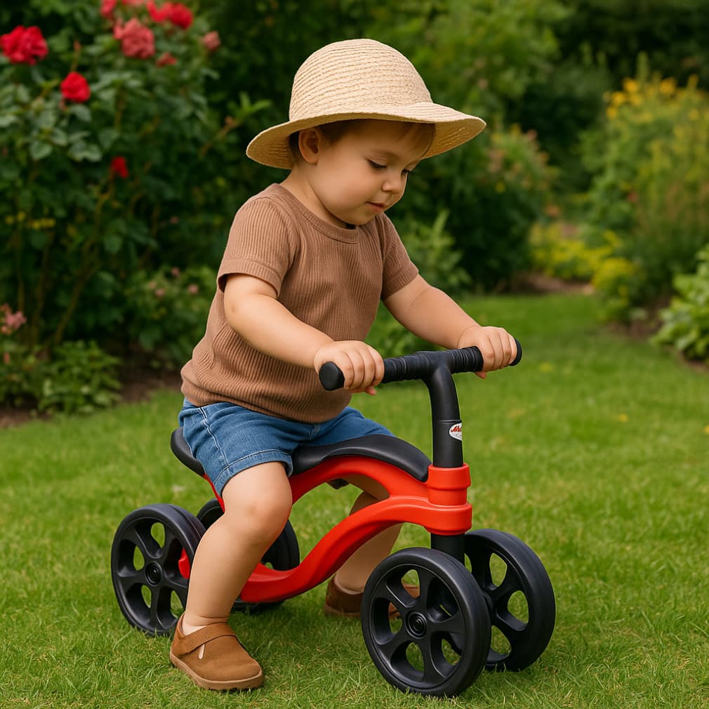 Bicicleta De Equilíbrio Infantil Sem Pedal De Passeio 4 Rodas Bike De Equilíbrio Para Bebe Ifantil