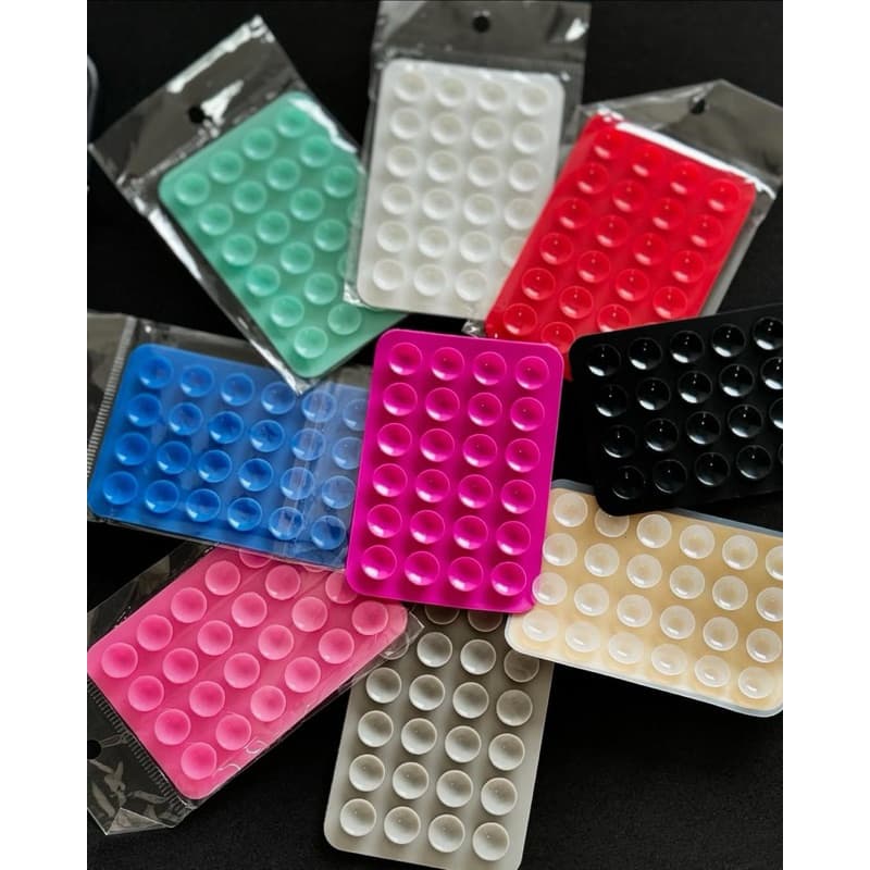 Suporte silicone 3m ventosa para celular proteção colar com muita proteção