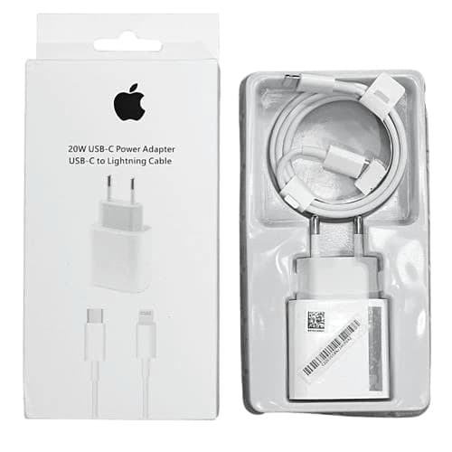 Carregador iPhone Original Completo Turbo 20w iphone 11 12 12 13 14 Promax X  Xr Xs