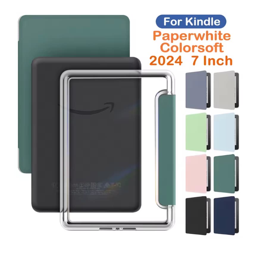 Capa protetora de acrílico para Kindle Paperwhite de 12ª geração (modelo de 2024) de 7 polegadas/7 polegadas SA569P SA56