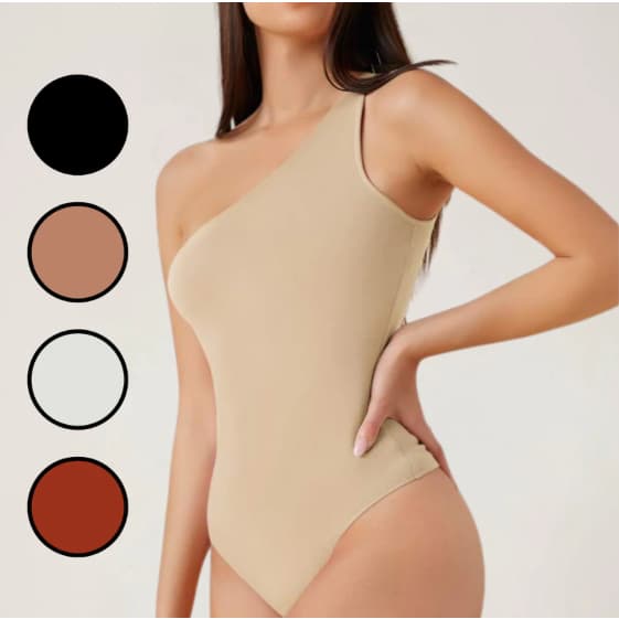 Body Feminino Mula Manca Suplex Bory Moda Blogueira Com Forro Bodys uma Alça Bore