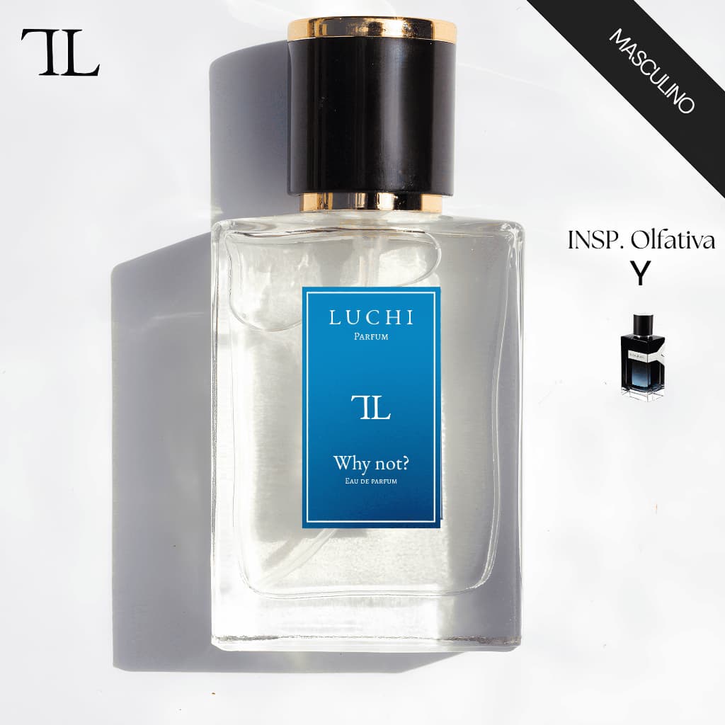 Perfume Masculino Why not? Luchi Parfum (Aroma importado) - Alta fixação